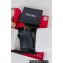 Prada Saffiano Leather Badge Holder 1MC007 Enameled metal triangle logo Black/Gold