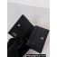 Prada Small Saffiano Leather Wallet 1MV021 Enameled metal triangle logo Black/Silver