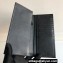Prada Saffiano Leather bi-fold long Wallet 2M0836 Metal logo Black/Silver