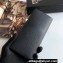Prada Saffiano Leather bi-fold long Wallet 2M0836 Metal logo Black/Silver