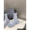 Alexander Wang Storm Combat Boots In Suede/Rubber Gray 2023