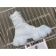 Alexander Wang Storm Combat Boots In Suede/Rubber Gray 2023