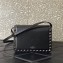 Valentino Rockstud23 Small Shoulder Bag In Smooth Calfskin 0242 Black 2023