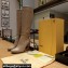 Fendi Heel 10cm Delfina leather high-heeled boots Camel with Straps 2023