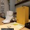 Fendi Heel 10cm Delfina leather high-heeled Ankle boots White with Straps 2023