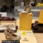 Fendi Heel 10cm Delfina leather high-heeled court pumps Camel 2023