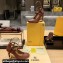 Fendi Heel 10cm Delfina leather high-heeled court pumps Brown 2023
