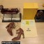 Fendi Heel 10cm Delfina leather high-heeled court pumps Brown 2023