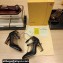 Fendi Heel 10cm Delfina leather high-heeled court pumps Black 2023