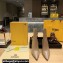 Fendi Heel 9cm First nappa leather high-heeled Ankle boots Camel 2023