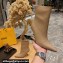 Fendi Heel 9cm First nappa leather high-heeled Ankle boots Camel 2023