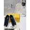 Fendi Domino Black canvas low tops Sneakers 2023