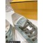 Fendi Match mesh low tops Sneakers Green 2023