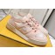 Fendi Match mesh low tops Sneakers Pink 2023