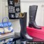 Valentino Boots In Calfskin Leather Black with VLogo Signature detail 2023