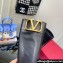 Valentino Boots In Calfskin Leather Black with VLogo Signature detail 2023