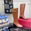 Valentino Boots In Calfskin Leather Brown with VLogo Signature detail 2023