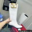 Valentino Boots In Calfskin Leather White with VLogo Signature detail 2023