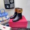 Valentino Ankle Boots In Calfskin Leather Black/Brown with VLogo Signature detail 2023