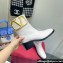 Valentino Ankle Boots In Calfskin Leather White with VLogo Signature detail 2023