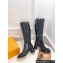 Louis Vuitton Heel 5.5cm Shake High Boots Patent Black 2023