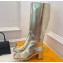 Louis Vuitton Heel 5.5cm Shake High Boots Python Pattern Gold 2023