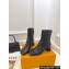 Louis Vuitton Heel 5.5cm Shake Ankle Boots Black 2023
