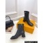 Louis Vuitton Heel 5.5cm Shake Ankle Boots Black 2023