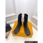 Louis Vuitton Heel 5.5cm Shake Ankle Boots Patent Black 2023