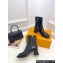 Louis Vuitton Heel 5.5cm Shake Ankle Boots Patent Black 2023