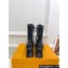 Louis Vuitton Heel 5.5cm Shake Ankle Boots Patent Black 2023