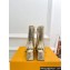 Louis Vuitton Heel 5.5cm Shake Ankle Boots Python Pattern Gold 2023