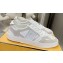 Fendi Step Leather low tops Women/Men Sneakers White 2023