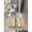 Fendi Step Leather low tops Women/Men Sneakers Beige 2023