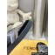 Fendi Step Leather low tops Women/Men Sneakers Black 2023