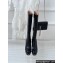 Gucci Heel 12cm platform 4cm boots with GG studs 750519 Black 2023