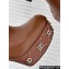 Gucci Heel 12cm platform 4cm boots with GG studs 750519 Brown 2023