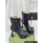 Gucci Heel 12cm platform 4cm boots with GG studs 740599 Black 2023