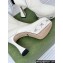 Gucci Heel 12cm platform 4cm boots with GG studs 740599 White 2023