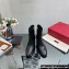 Valentino Vlogo Signature Calfskin Ankle Boots 75mm Black 2023