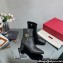 Valentino Vlogo Signature Calfskin Ankle Boots 75mm Black 2023