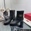 Valentino Vlogo Signature Calfskin Ankle Boots 75mm Black 2023