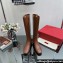 Valentino VLogo Type Calfskin Boots Brown 2023