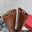 Valentino VLogo Type Calfskin Boots Brown 2023