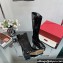 Valentino VLogo Type Calfskin Boots Patent Black 2023