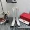 Valentino VLogo Type Calfskin Boots White 2023