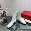 Valentino VLogo Type Calfskin Ankle Boots White 2023