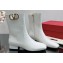 Valentino VLogo Type Calfskin Ankle Boots White 2023