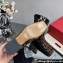 Valentino VLogo Type Ankle Boots in Toile Iconographe fabric Beige/Coffee 2023
