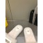 Fendi Baguette sheepskin slides White 2023
